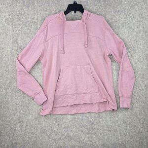 Modern Canvas Womens Pink Pullover Hoodie Size M